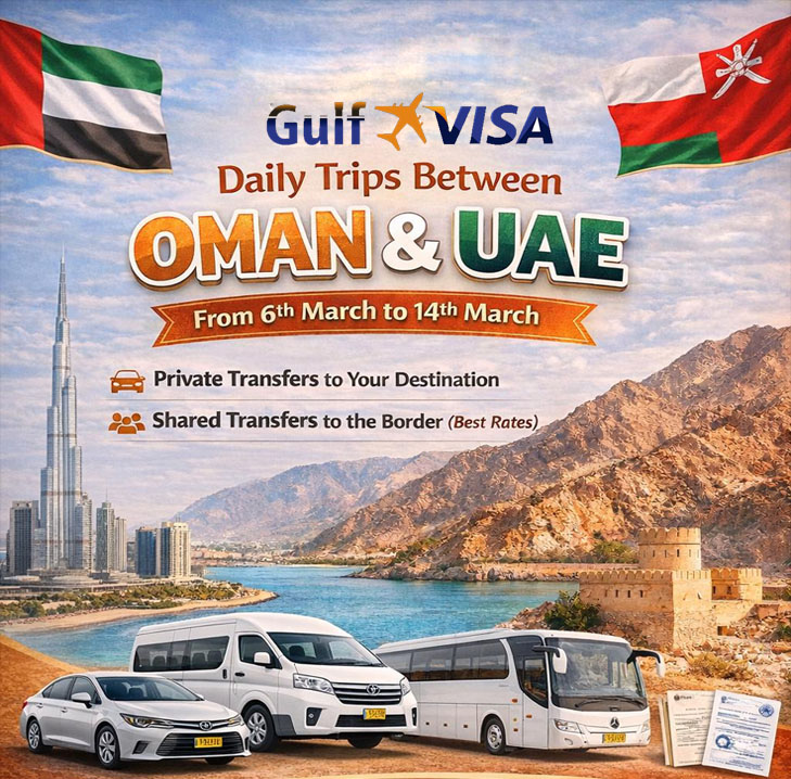 Dubai to Muscat